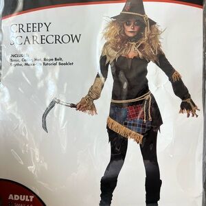 Creepy Scarecrow Costume for Adult